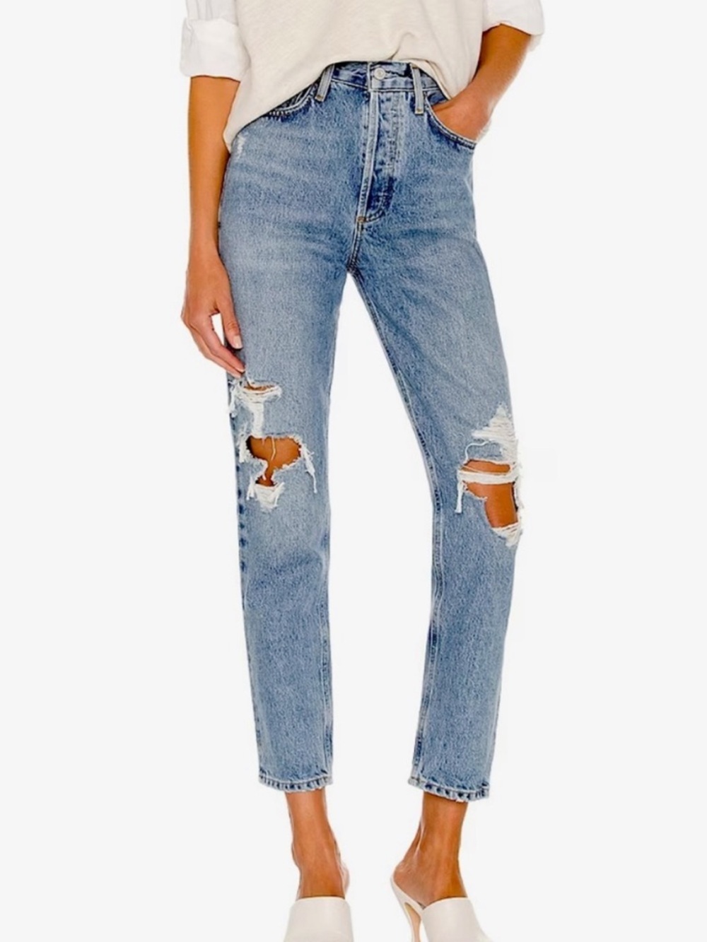 AGOLDE Fen Jeans in Wander - Sz 24